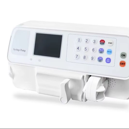 41-Portable Single-Channel Medical Laboratory Syringe Pump Electric Power Source for Emergency & Clinic.jpg